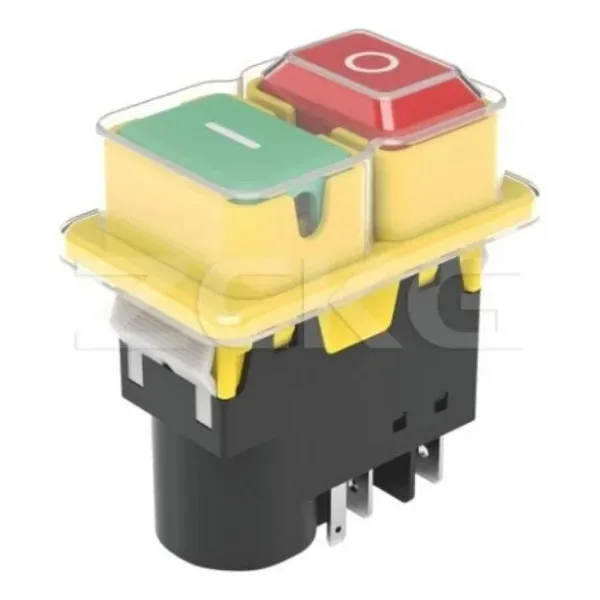 ZCD-02E 5-Pin Elektromanyetik Switch - Su Geçirmez Kapaklı