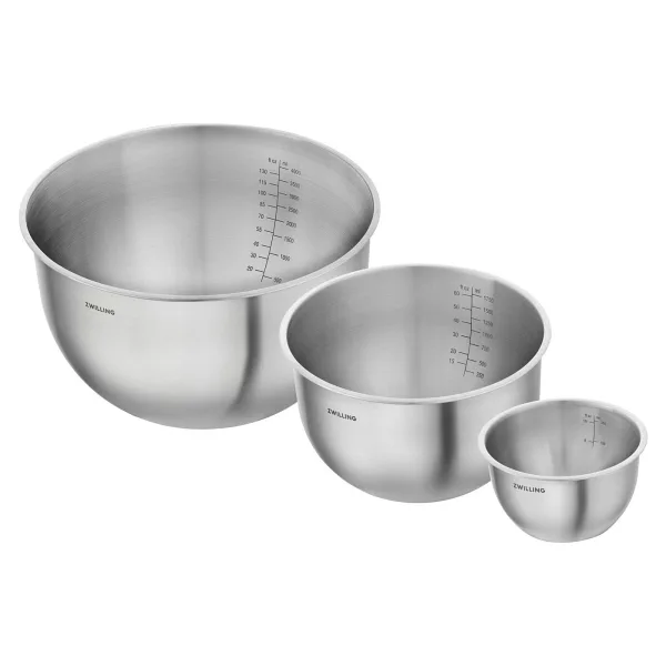 Zwilling Fresh & Save Bowls S/M/L Çelik Kase Seti
