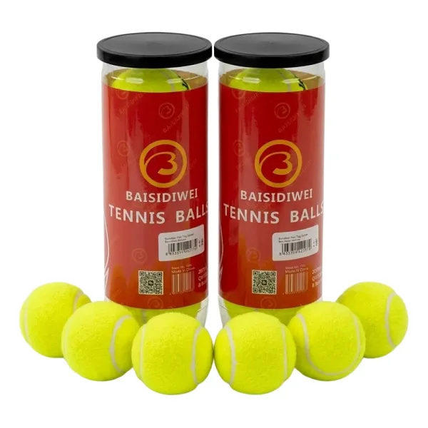 6'Lı Tenis Topu Seti Antrenman Ve Günlük Kullanım İçin Uygun