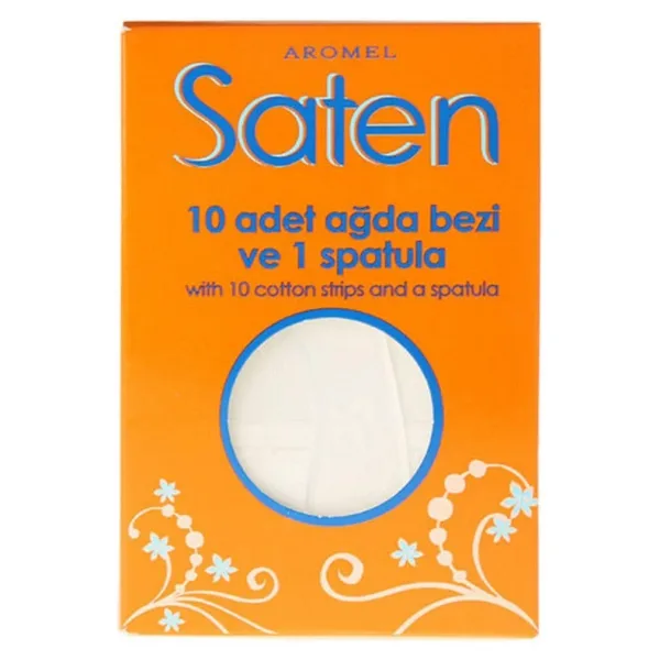 Ağda Bezi 10'Lu+1 Spatula Saten