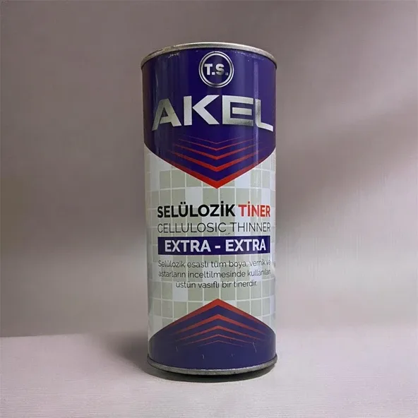 Akel Selülozik Tiner 1/1Lik 750Ml