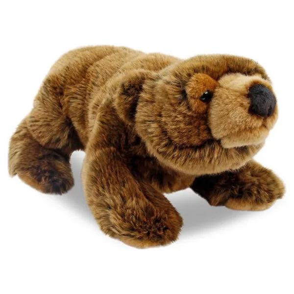 Animals Of The World 30 cm Peluş Boz Ayı Kukla