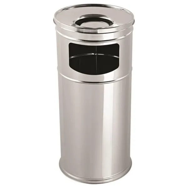 Arı Metal 1202 Paslanmaz Kolon Küllük 15 Litre