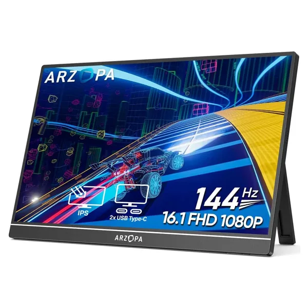 Arzopa Z1FC 16.1" 13 ms Full HD IPS 144 Hz Taşınabilir Oyuncu Monitörü