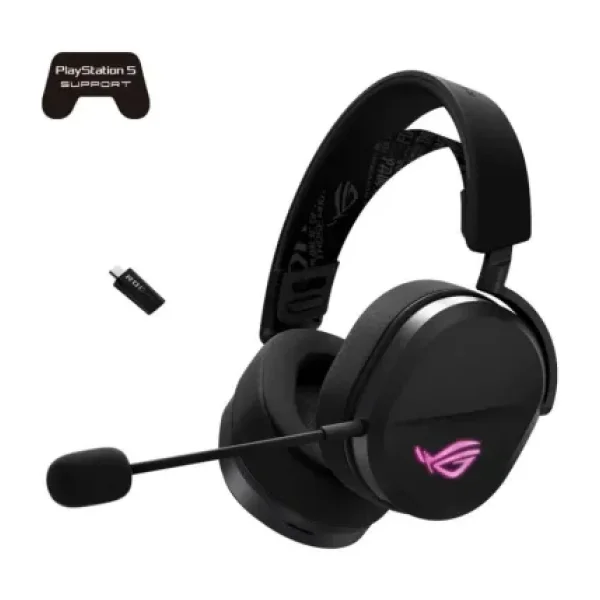 Asus ROG Pelta Siyah RGB Kablosuz Kulak Üstü Oyuncu Kulaklığı