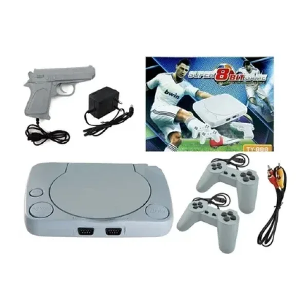 ATARI Super 8 Bit Game 900 Oyunlu Sarı Kırmızı Av Girişli