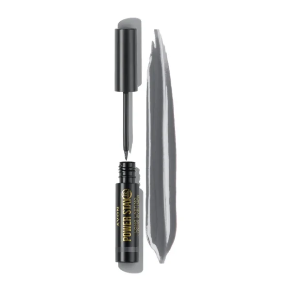 Avon Power Stay Uzun Süre Kalıcı Heather Grey Likit Eyeliner