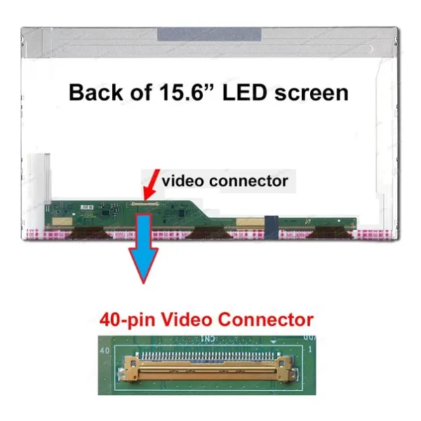 B156XW02 V2 Uyumlu Ekran 15.6 Led Ekran Panel