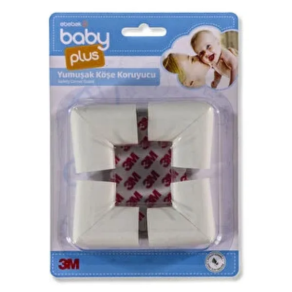 Baby Plus Soft Köşe Koruyucu 5x5x3.4 cm