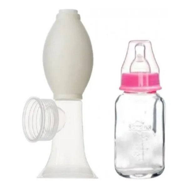 Bambino Cam Biberonlu Tirle Göğüs Pompası
