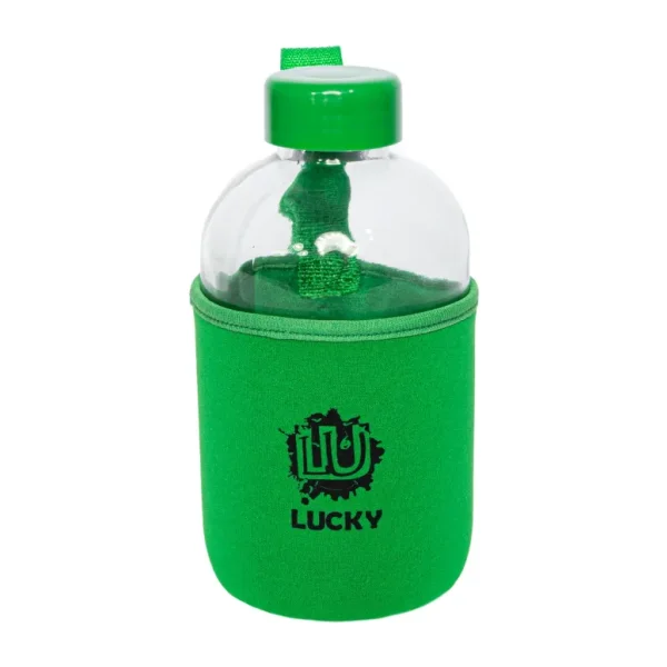 Biggdesign Moods Up Lucky Neopren Kılıflı 600 ml Cam Matara
