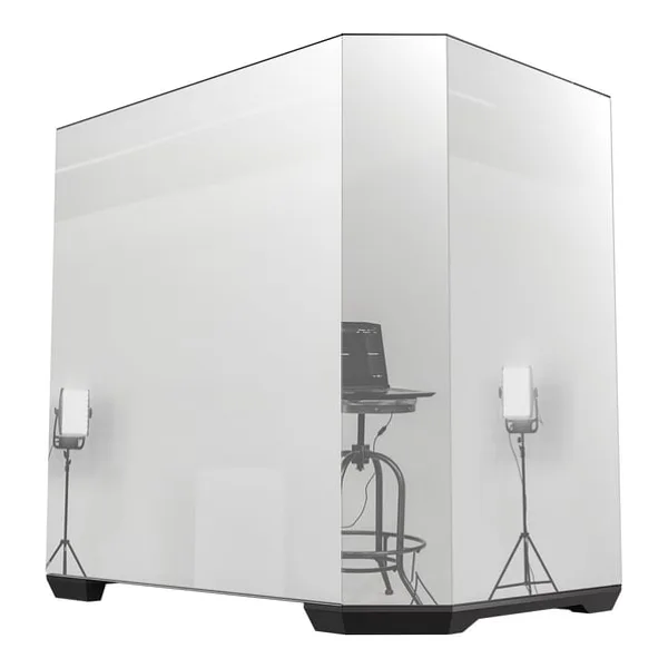 Bitfenix Mirror T10 Black 850W 80+ Bronze PSU 4x120mm ARGB Fan ATX Aynalı Temperli Cam Siyah Gaming (Oyuncu) Kasa