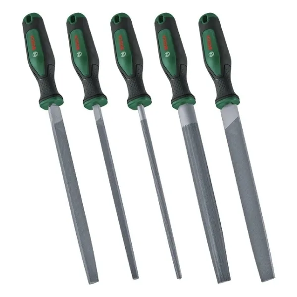 BOSCH 5 Parça Eğe Seti