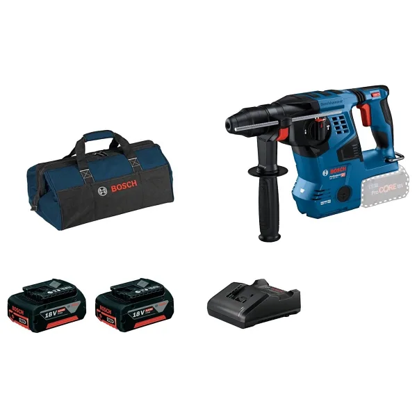 Bosch GBH 18V-28 C Çift Akülü 4 Ah Kırıcı-Delici