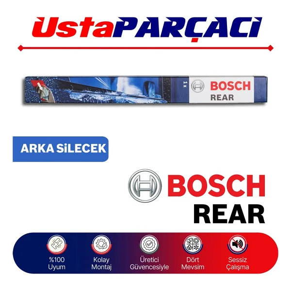 Bosch Rear Hyundai I20 2008 - 2014 Arka Silecek - H309