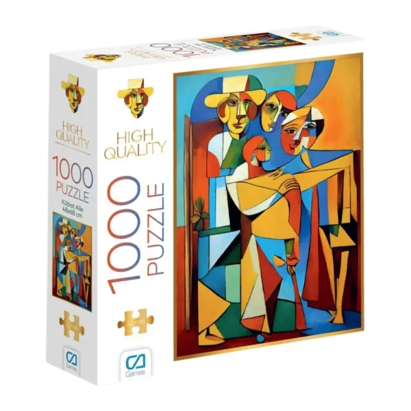 CA Games Kübist Aile 1000 Parça Puzzle 7073