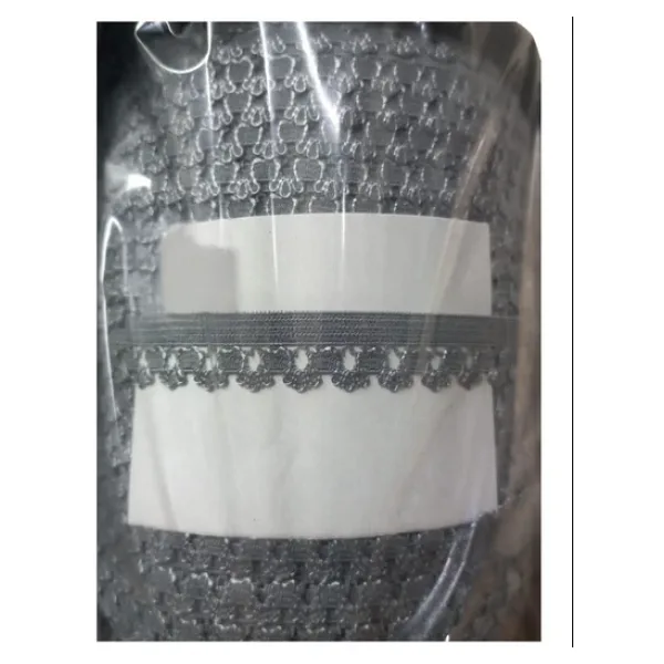 Çamaşır Lastiği Dantelli 1 Cm 75 Metre 1 Top Gri