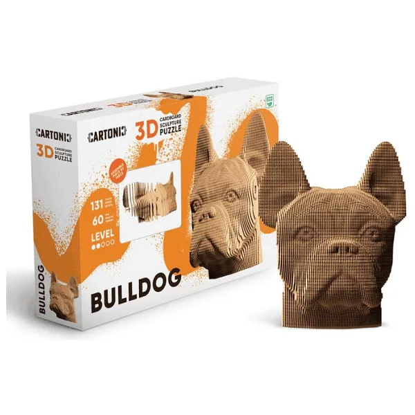 Cartonic Bulldog 3D Puzzle