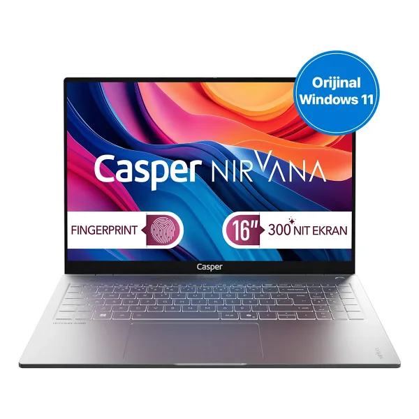 Casper Nirvana S100 I7-13620H 12GB Ddr5 1tb W11H 16" S100.1362-AF00A-G-F - 1 TB - 12 GB