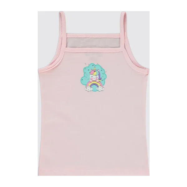 Civil Baby Kız Bebek Atlet 9-18 Ay Pembe