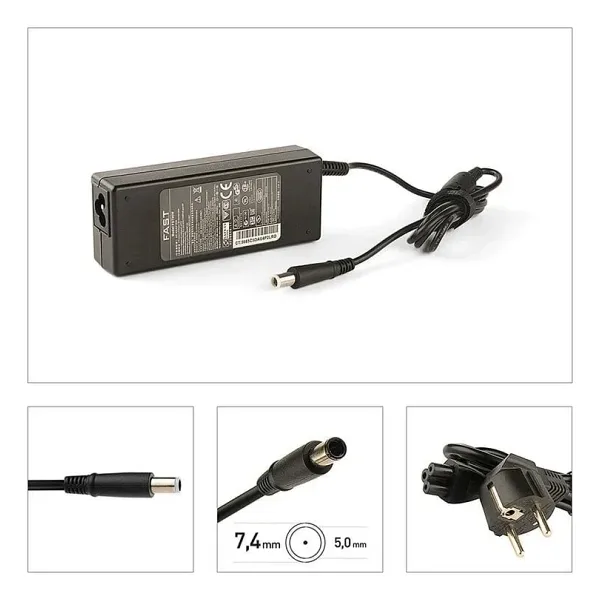 CMADP122 19V 4.74A 7.4*5.0mm HP Uyumlu Notebook Adaptör
