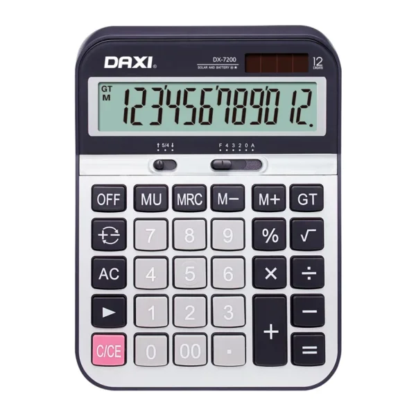 Daxi DX-7200 12 Haneli Masaüstü Hesap Makinesi