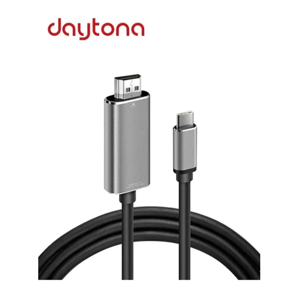 Daytona CH-01 2 m Type-C to HDMI Dönüştürücü