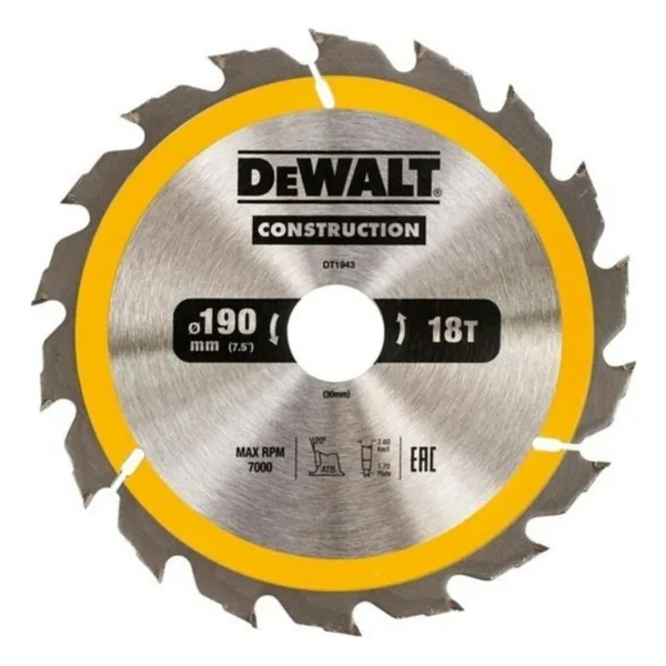Dewalt DT1945 40 Diş Daire Testere Bıçağı