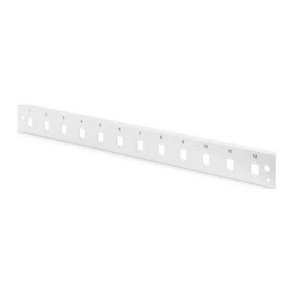 Digitus Dn-96200-Ql Sürgülü Boş Fiber Optik Sonlandırma Kutusu İçin Ön Panel, Kilit Mekanizmalı, 12