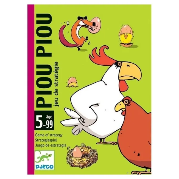 Djeco Piou Piou Kart Oyunları