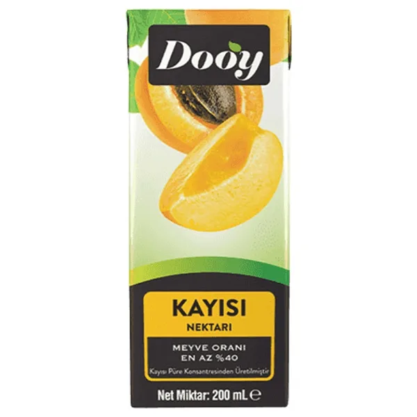 Dooy 200 ml Kayısı Meyve Nektarı