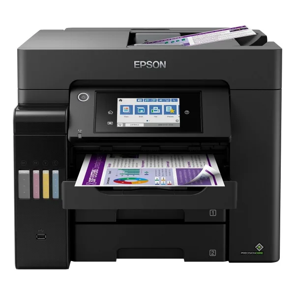Epson EcoTank L6570 Wi-Fi + Tarayıcı + Fotokopi + Faks Renkli Çok Fonksiyonlu Tanklı Mürekkep Püskürtmeli Yazıcı