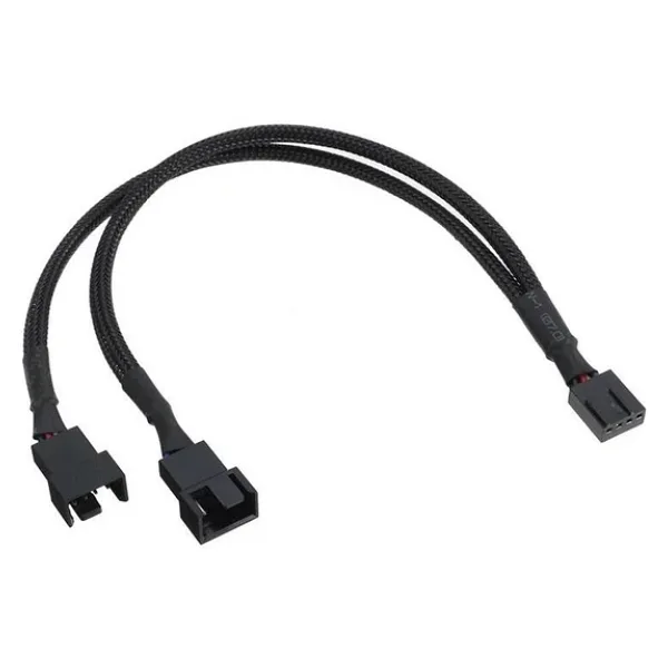 Fan Çoklayıcı 2 Port Y Pwm 4 Pin Splitter Çoklayıcı Switch Kablosu 5025