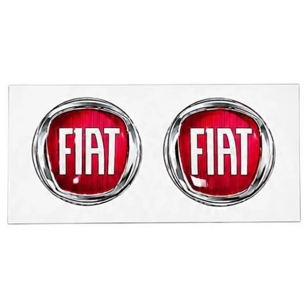 Fiat 2 Adet Anahtar Logo Kumanda Logo ( 1 , 4 Cm )