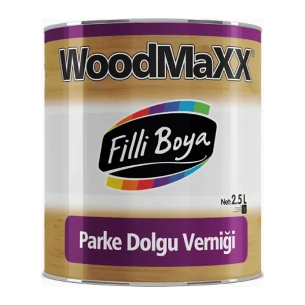 Filli WoodMaxx Selülozik 2.5 lt Parke Dolgu Verniği