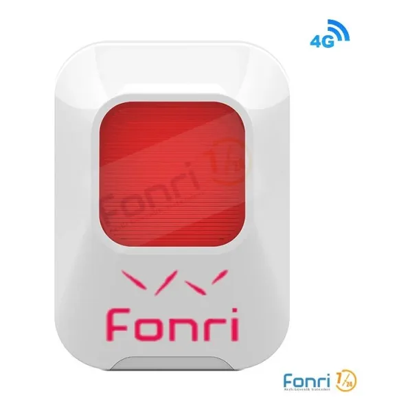 FONRİ 4G DISH4 WIFI KABLOSUZ İÇ ORTAM SİREN