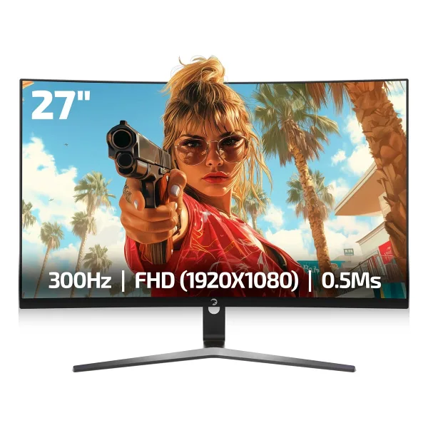 Gamepower Vivid V80 27" 0.5 ms Full HD Curved 280 Hz Oyuncu Monitörü