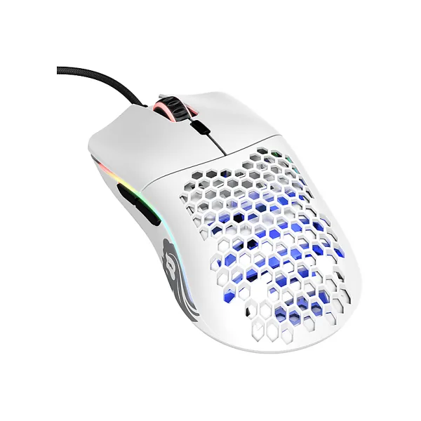 Glorious Model O Mat Beyaz RGB Optik Kablolu Oyuncu Mouse