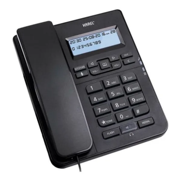 Karel TM145 Siyah Masaüstü Telefon
