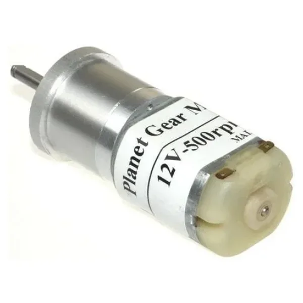 KGA-25 12V 500Rpm Planet Dişli Dc Motor