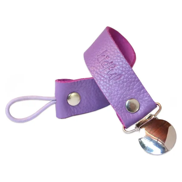 Kidful Bitkisel Boyalı Emzik Askısı Lavender