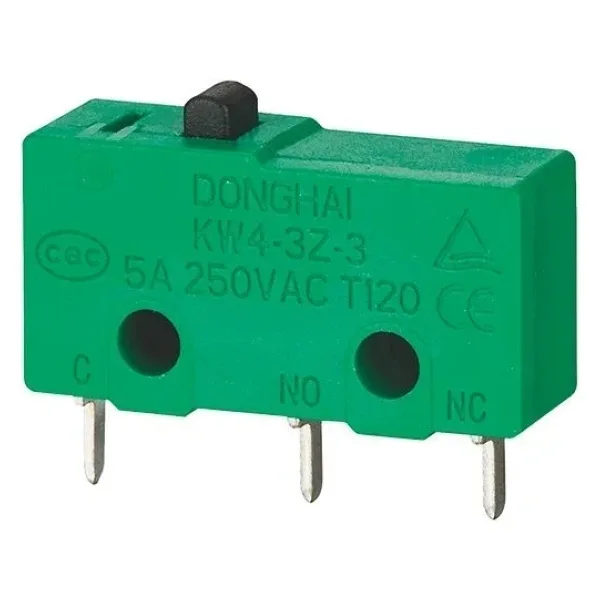 KW4-3Z-3-B132023L SPDT NO+NC 3-Pin Micro Switch