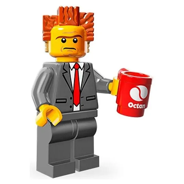 Lego 71004 Minifigures The Lego Movie Seri 1 President Business