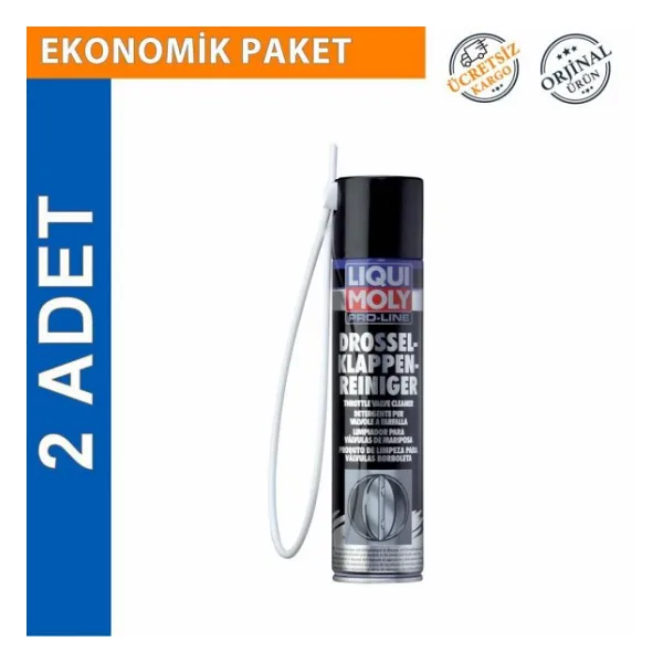 Liqui Moly Boğaz Kelebeği Temizleyici Sprey 400 ML (2 Adet) (5111)