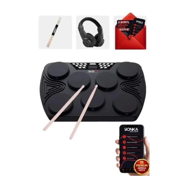 Midex DDX-105 Profesyonel Dijital Davul