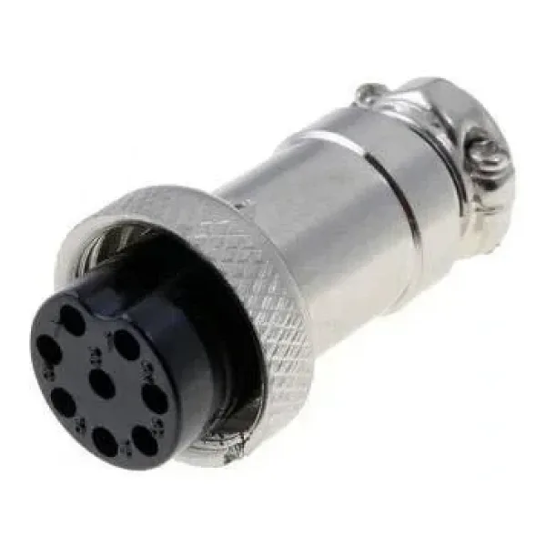 Mike Konnektör 8-Pin 16mm - Dişi