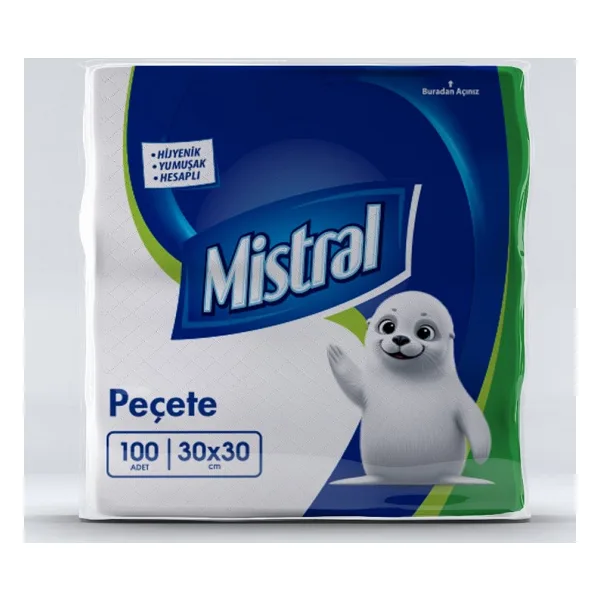 Mistral 30x30 cm 100'lü Kağıt Peçete