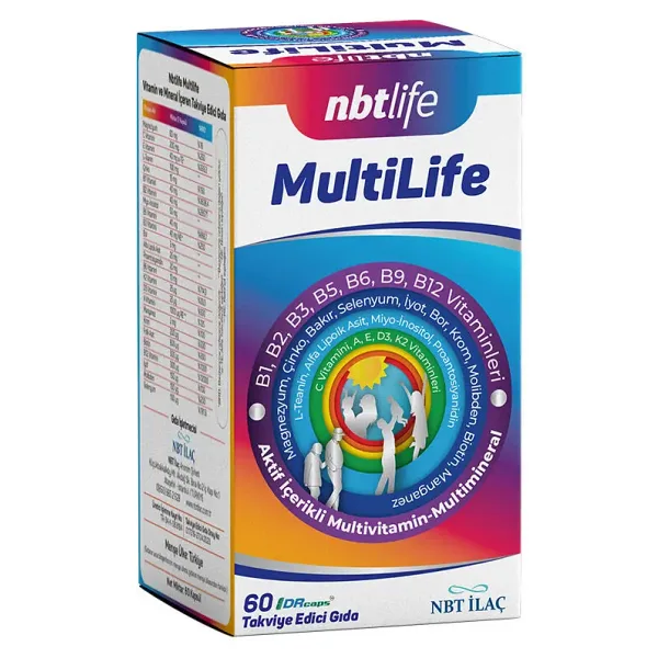 Nbt Life Multilife 60 Kapsül