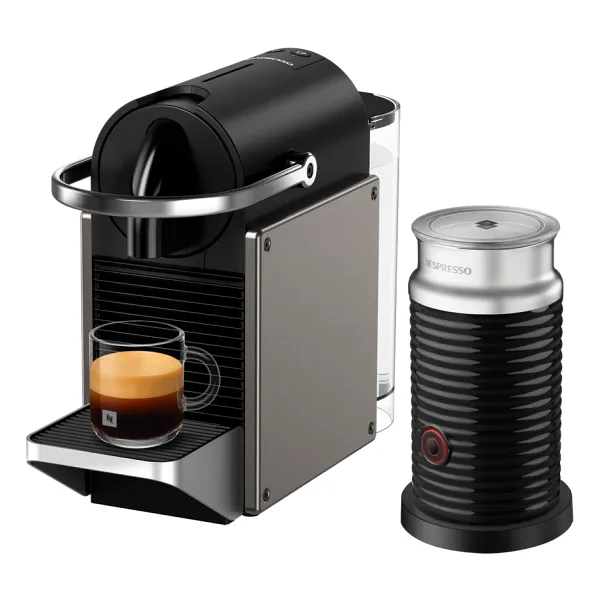 Nespresso Pixie Titan ve Aeroccino 3
