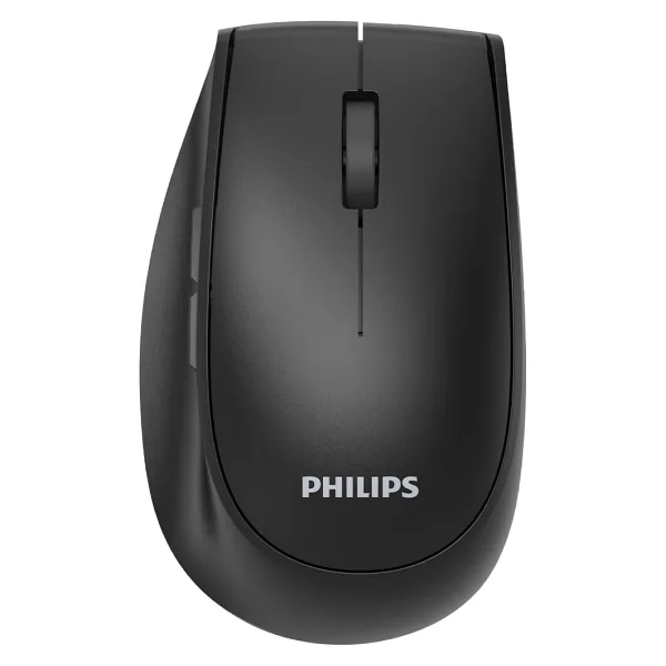 Philips SPK7627B Siyah Şarjlı Sessiz Optik Kablolu/Kablosuz Mouse